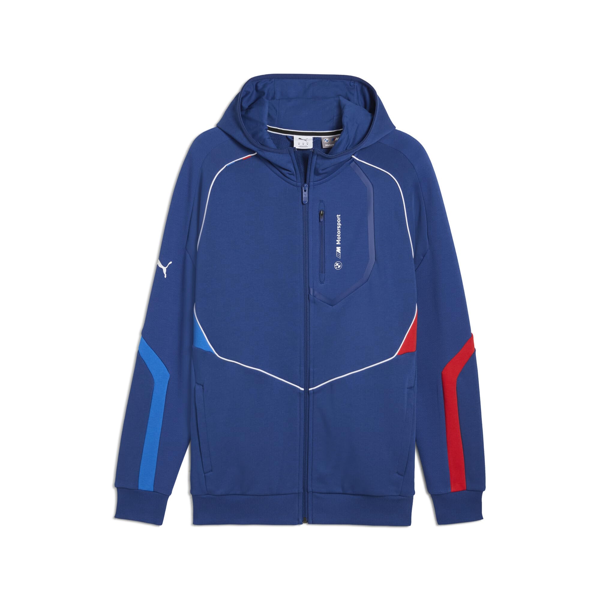 PUMA Chaqueta con Capucha BMW M Motorsport Hombre L, Pro Blue M Color