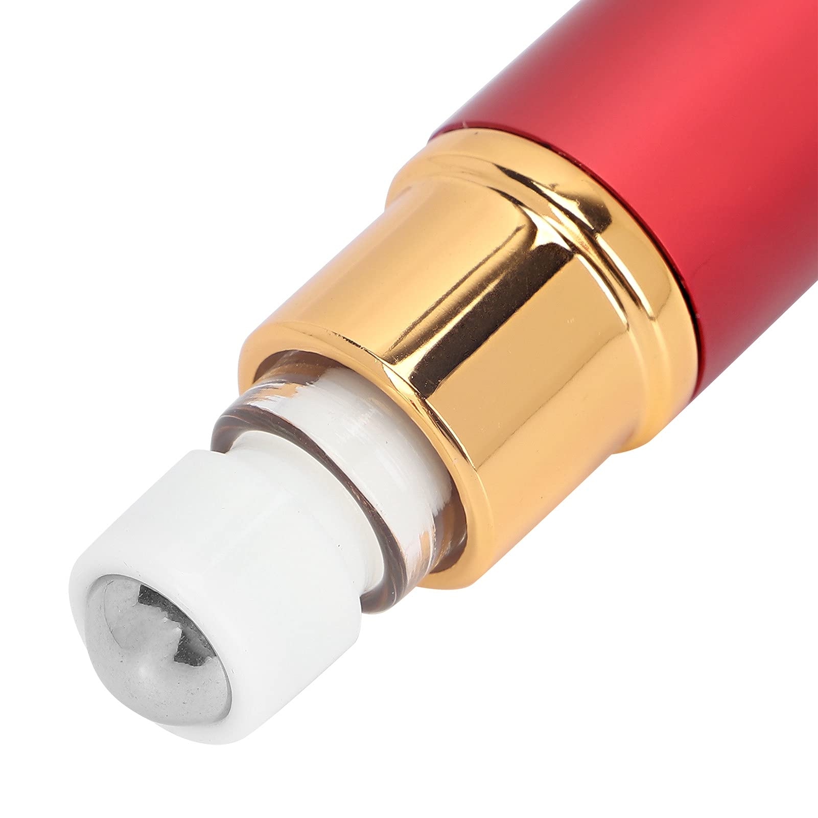 Applicateur à Bille Roulante Rechargeable, Mini Flacon De Parfum Rechargeable En Alumite Visible, Portable, étanche, Flacon à Bille Vide, 10 Ml (noir