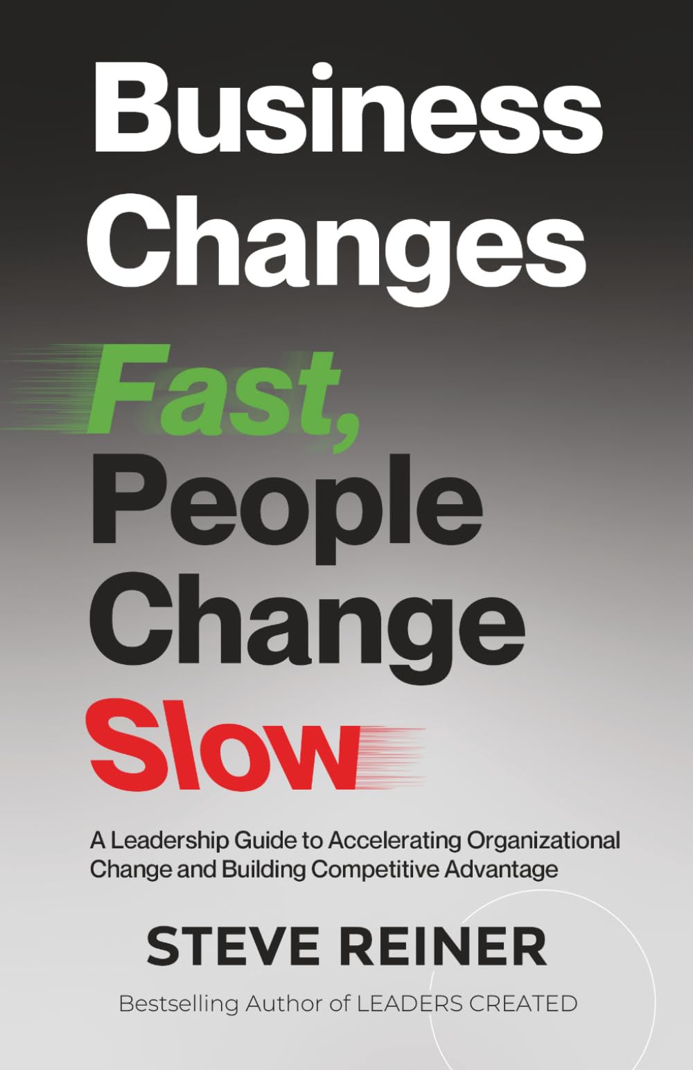 Business Changes Fast, People Change Slow: A Leadership Guide to Accelerating Organizational Change and Building Competitive Advantage