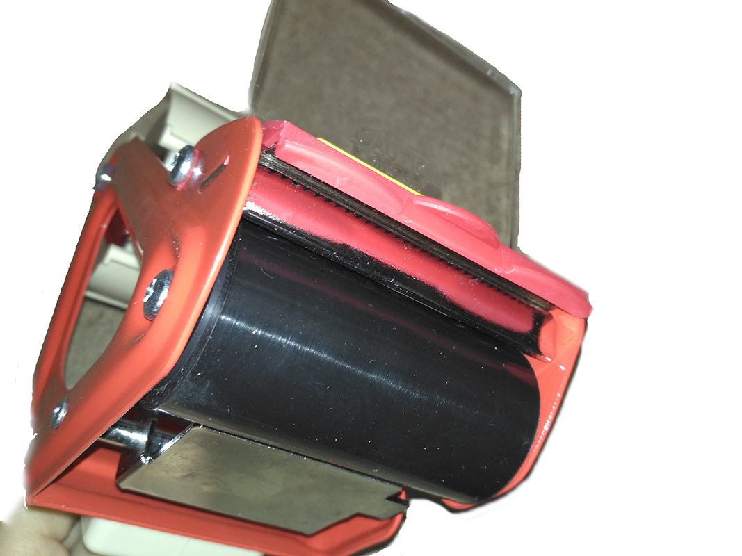 Dispensador Cinta de Embalar Precintadora Industrial para Embalar con Cinta Adhesiva Máquina para Encintar Cajas con Freno, Portacinta de Embalaje y Mudanzas, Muy Fácil de Usar | Ancho 75mm