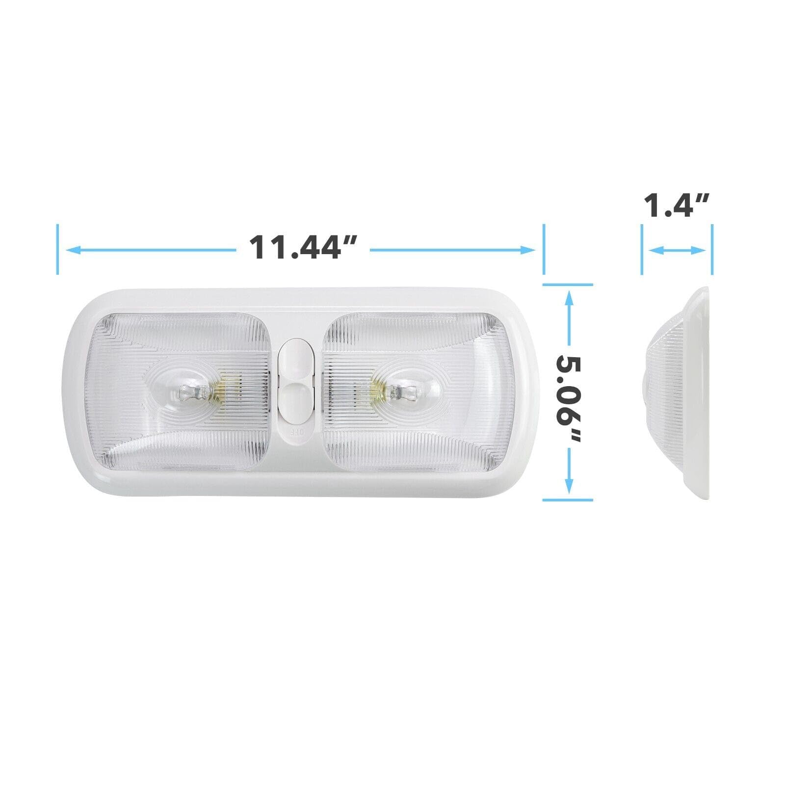 Elk Mountain | Light - Ceiling - Round - 4 1/2