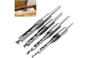 WSOOX Square Hole Drill Bits for Wood