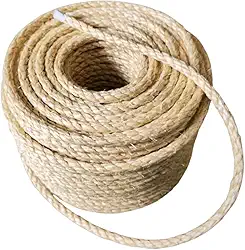 Corda de Sisal 8mm 50 Metros para Arranhador