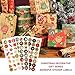 Uamtuce Festive Decoration Set 24 Wooden Clips 10m Twine 3 Stickers 20 Candy Bags Festive Accessories Christmas Decoration Tools