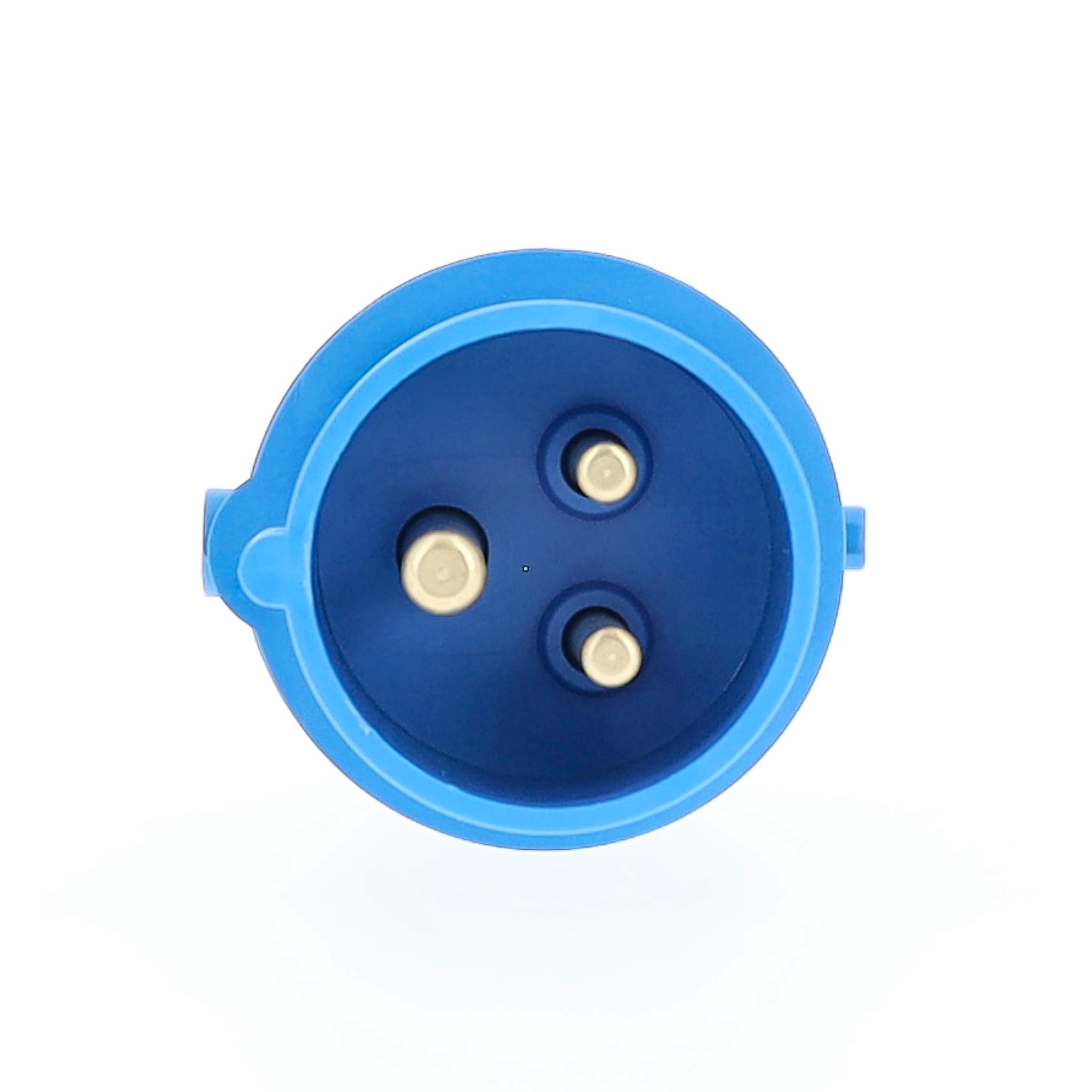 as - Schwabe CEE Spina caravan - 230 V / 16 A spina esterna con morsetti a vite - spina adatta per caravan e camper - ideale per uso esterno - IP44 - Made in Germany - Blu I 60470