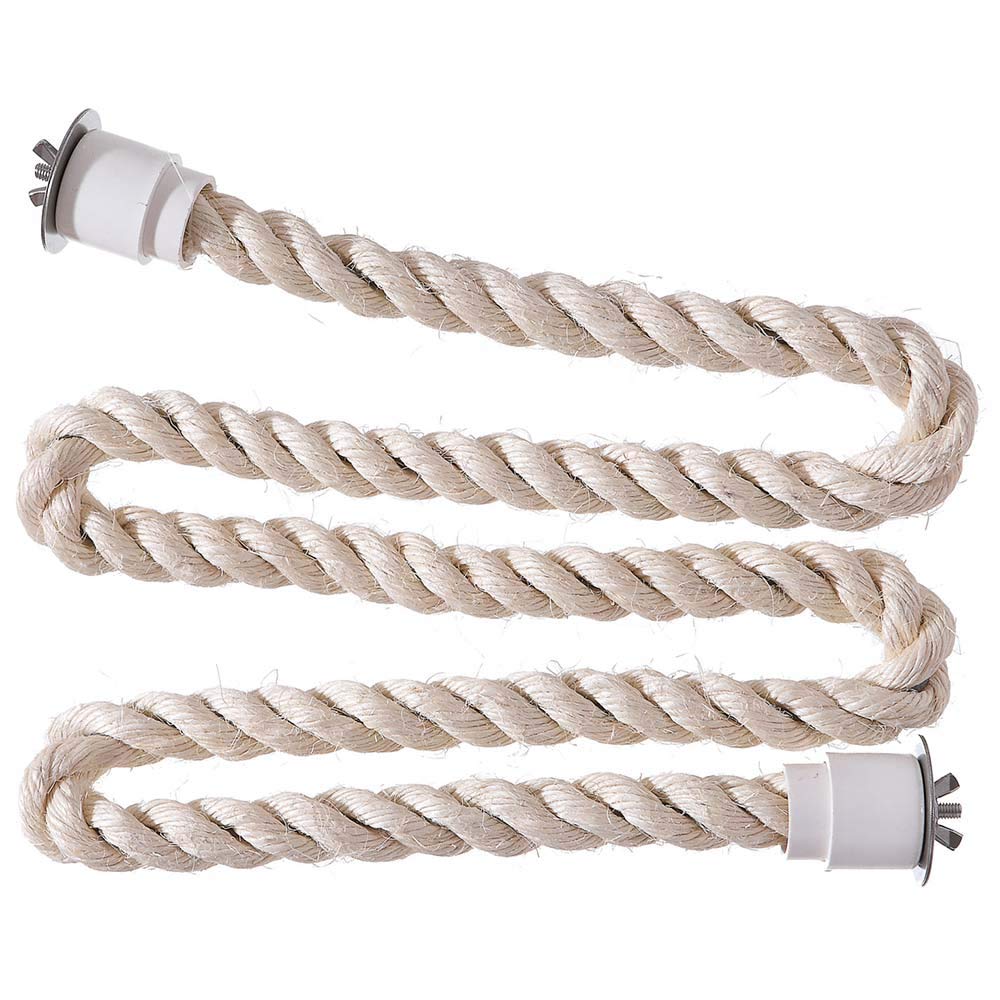 Northern Parrots Sisal Rope Zig Zag Parrot Perch - Medium