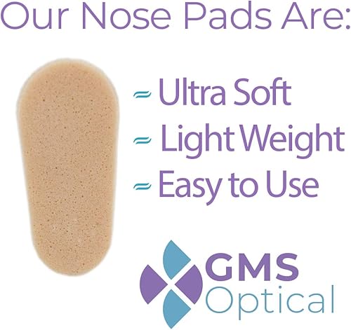 Miniatura 10 de Almohadillas GMS autoadhesivas suaves de espuma para nariz, 3, Negro, 1