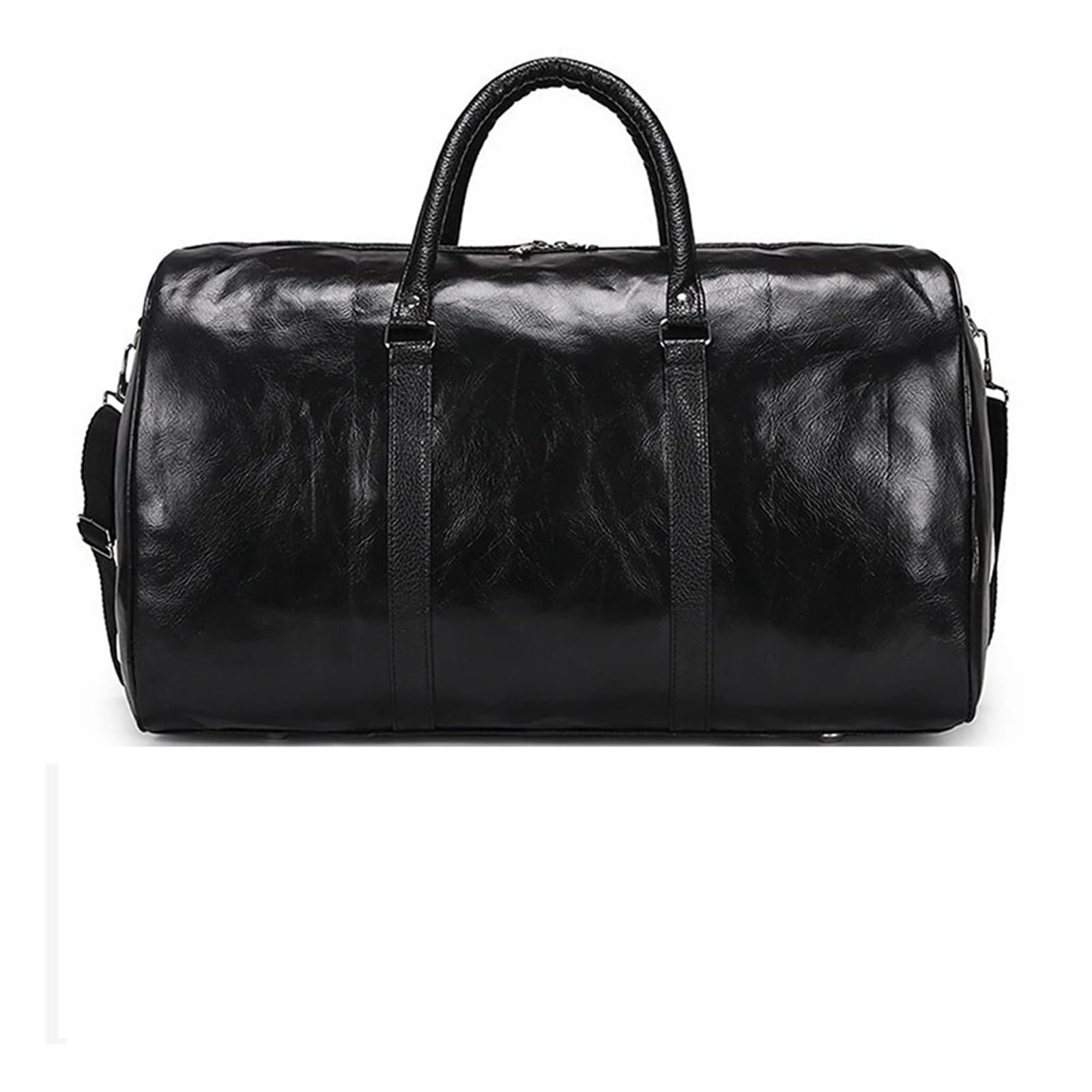 Borsa da viaggio in pelle, grande borsone, indipendente, borsa fitness, a mano, bagaglio, a tracolla, valigia lavoro for donna e uomo Per viaggiare o per il fitness(Brown)