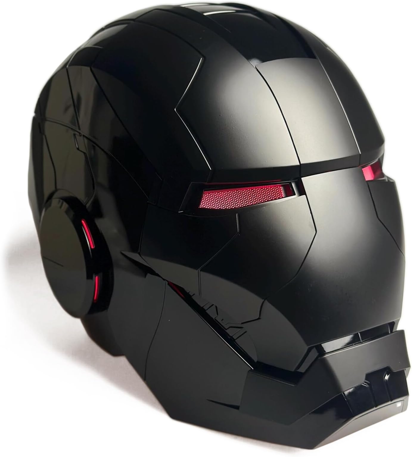 Iron Helmet MK5 Black 1:1 Cosplay Mask Electronic, LED Eyes, Voice, Touch & Remote Control, for Adult Role-Playing Helmet Gift