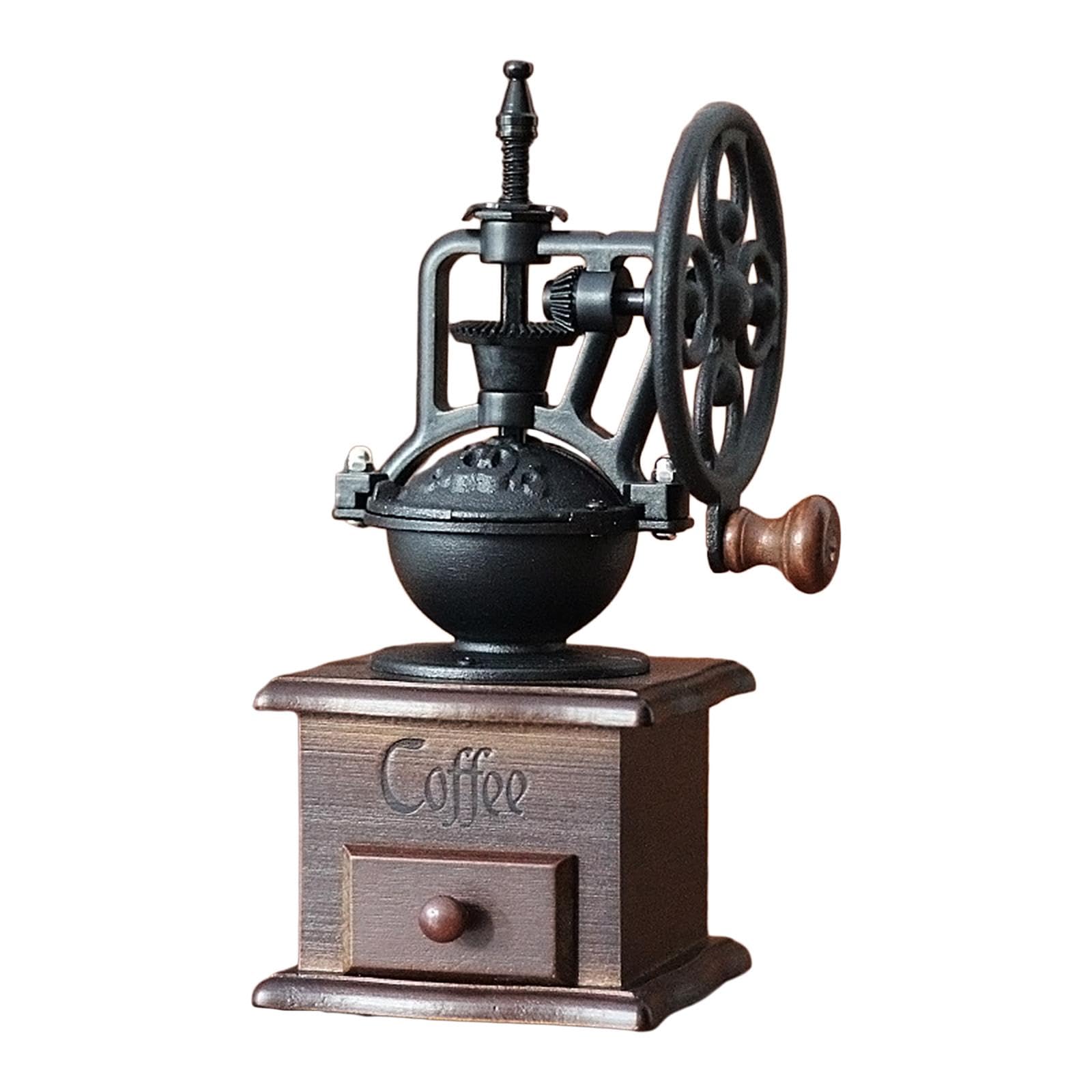 MERIGLARE Klassische Kaffeezubehör Handkaffeemühle Getreidemühle für Büro, Kaffeeschild