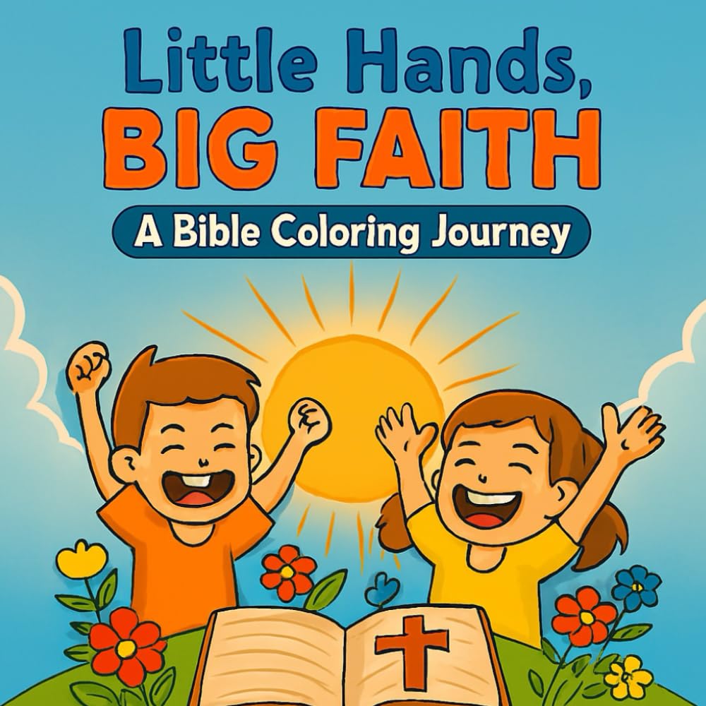 Little Hands big Faith: A Bible Coloring Journey (Faith-Filled Numbers Letters and More)