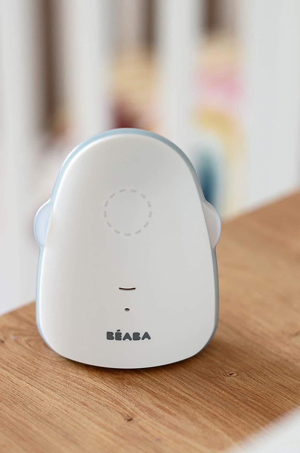 BÉABA - Intercomunicador + Monitor Audio, Walkie-Talkie, Función 0 Ondas, Modo Vox, Modo Noche con Luz, Alcance 300 m, Autonomía 15 h, Simply Zen, Blanco