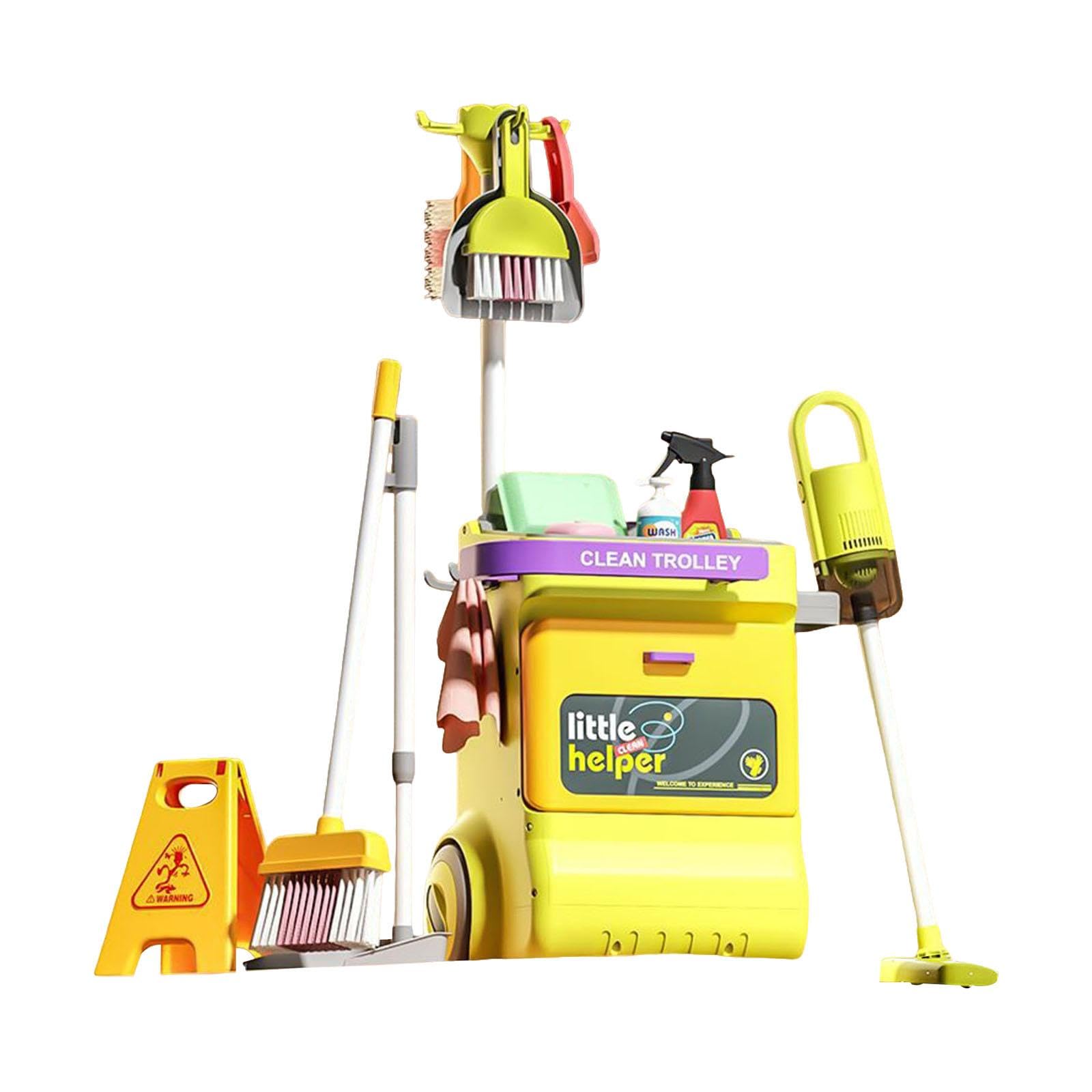 Ensemble de Nettoyage pour Enfants, Jeu de Rôle et d'apprentissage, Aspirateur pour Enfants, Moteur Créatif