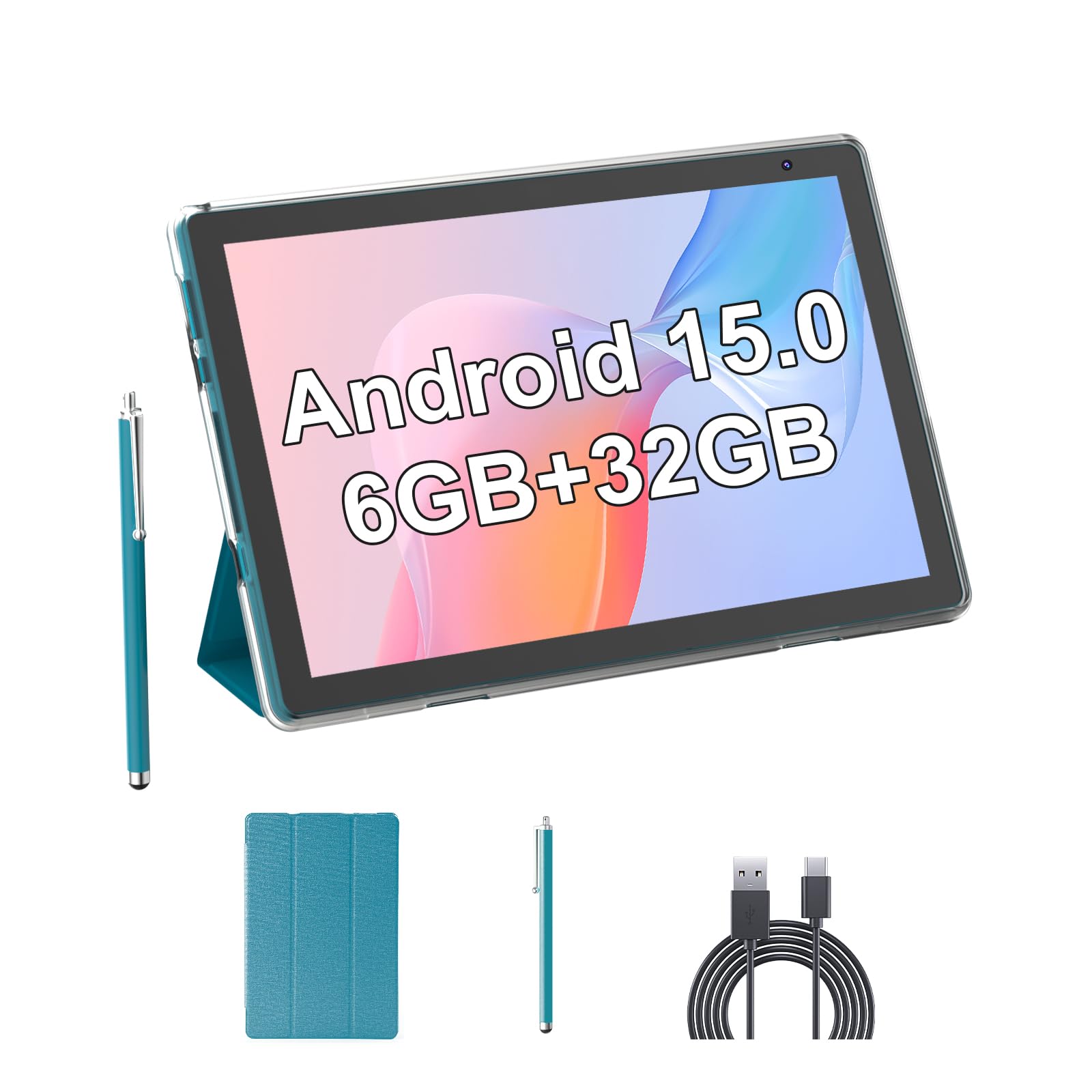 Android15　ストレージ３２ＧＢ　ＲＡＭ１６ＧＢ Amazon.com : Android 15 Tablet with Case and Stylus, 10 inch