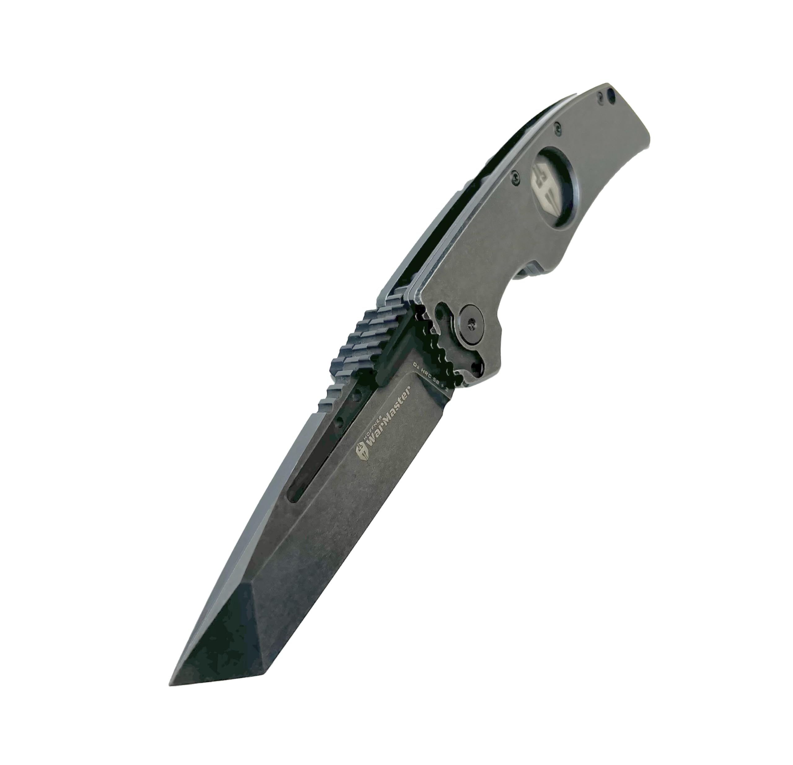 Warmaster - Heavy Duty Frame Lock Knife with 3-5/8 Inch D2 Steel Modified Tanto Blade