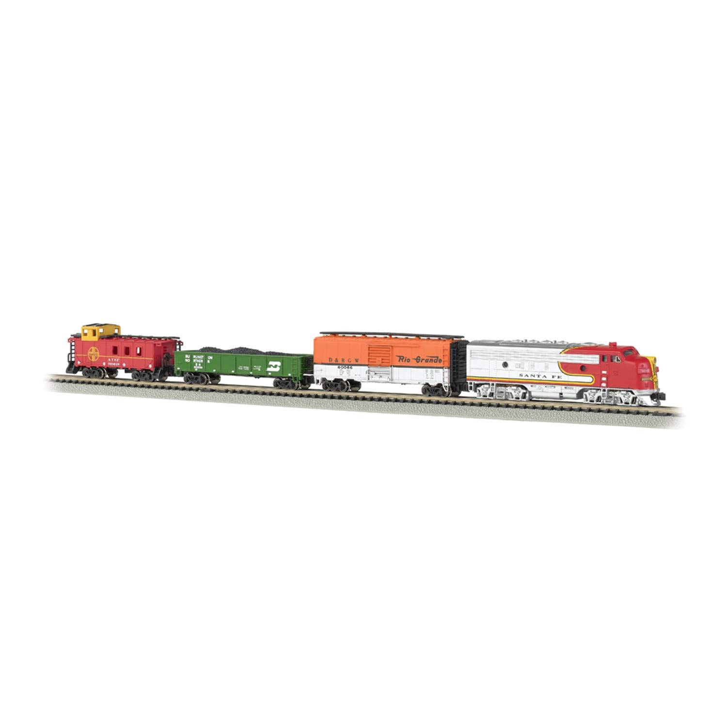 Bachmann Industries Super Chief – N Scale Ready to Run Electric Train Set