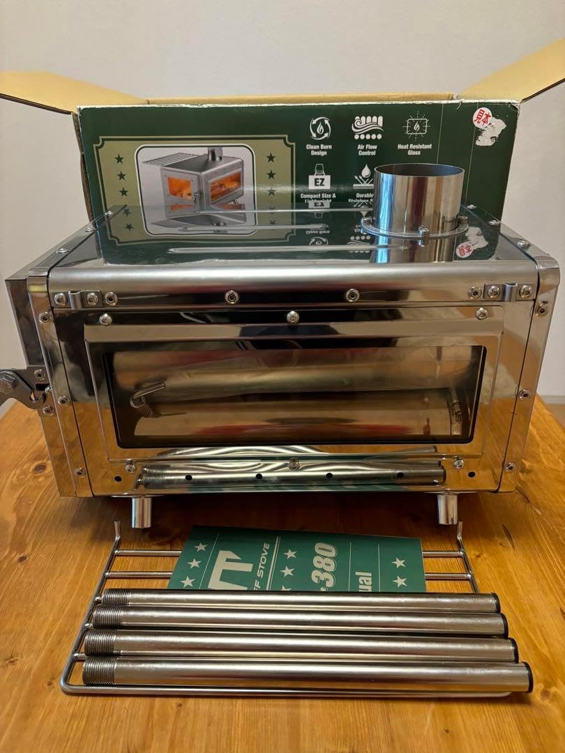 WTS-380 薪ストーブ ステンレススチール WTS-380 薪ストーブ