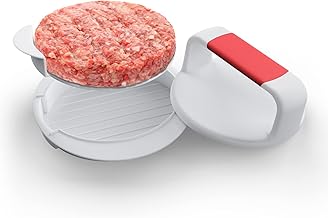 Ciyavola Burger Press, 4.6'' Diameter Round Patty Making Mold, Burger Smasher, Non-Stick Hamburger Press Patty Maker, Ground Beef Smasher, Smash Burger Press, Meatball Press, BBQ Accessories, BPA Free
