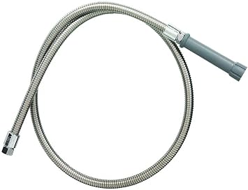 T and S Brass and Bronze Works Stainless Steel Flexible Hose Only, 44 inch - 1 each.