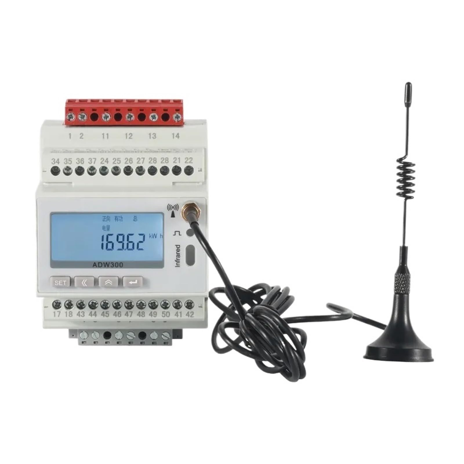 CJKXPZMH ADW300 Three Phase Wireless Energy Meter(ADW300 with LoRa)