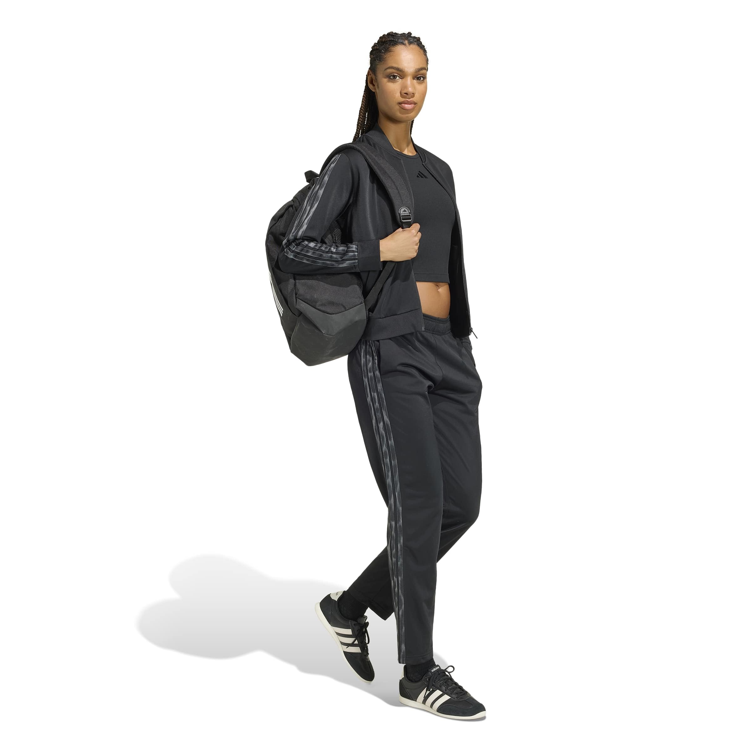 adidas Damen 3-stripes Leopard Print Tracksuit Trainingsanzug (1er Pack)
