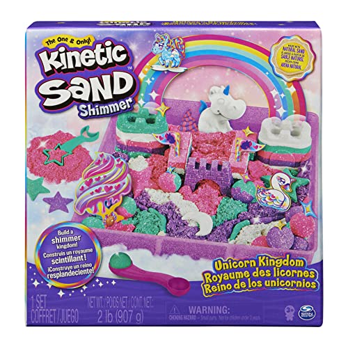 Kinetic Sand Einhorn-Königreich Set 907g Formen