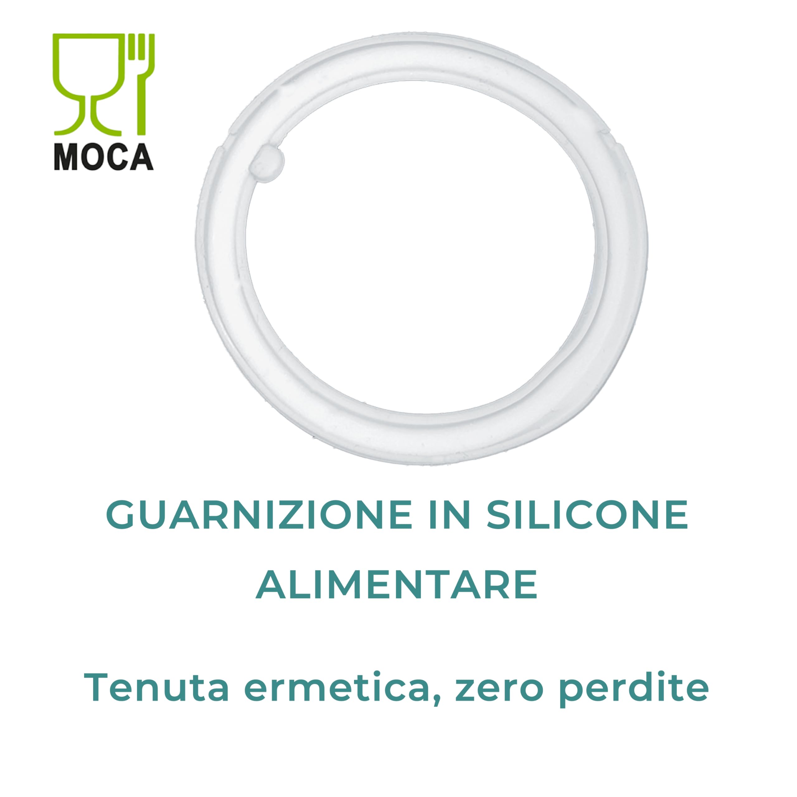 Guarnizioni per Scaldabiberon Portatile da 50 mm – 2 Pezzi in Silicone Alimentare - BPA free - Compatibile con Tutti i Migliori Brand di Scaldabiberon
