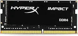 HX424S14IB2/8 - Memória HyperX Impact de 8GB SODIMM DDR4 2400Mhz 1,2V para notebook