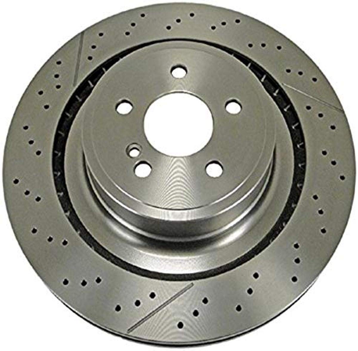 Bendix Premium PRT6262 Rear Brake Rotor for Mercedes-Benz C63 AMG 2012, CLS63 AMG 2014-2012, CLS63 AMG S 2018-2014, E63 AMG 2015-2010, E63 AMG S 2016-2014