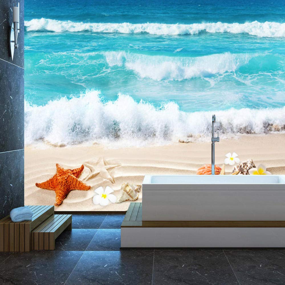 Étoile de mer sur la plage dans la mer Generative AI | Image Premium
