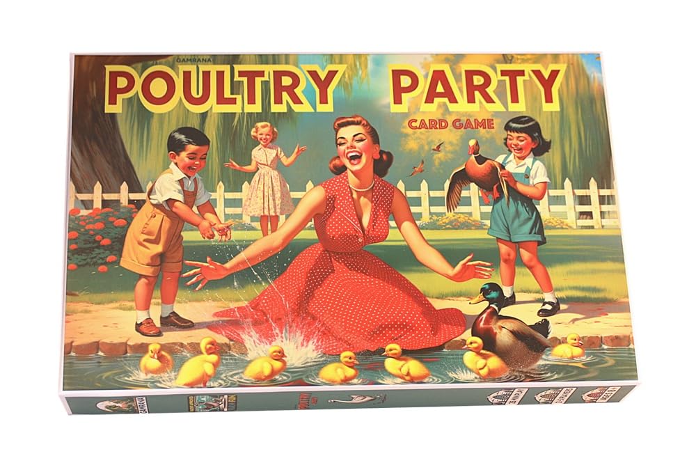 Poultry Party - Chickens! | Quail! | Emu! | Charming Bird Strategy for All Ages (8+, 2-5 Players)