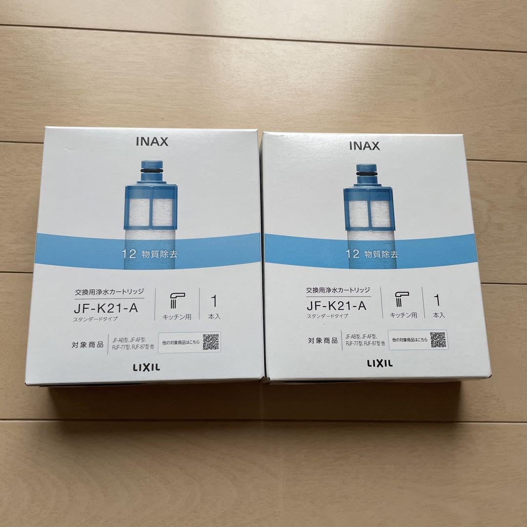 INAX 交換用浄水カートリッジ JF-K21-A 2個 INAX 交換用浄水カートリッジ JF-K21-A 2個
