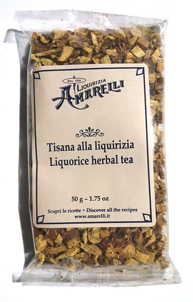 Amarelli - Té de hierbas con regaliz - bolsa 50g