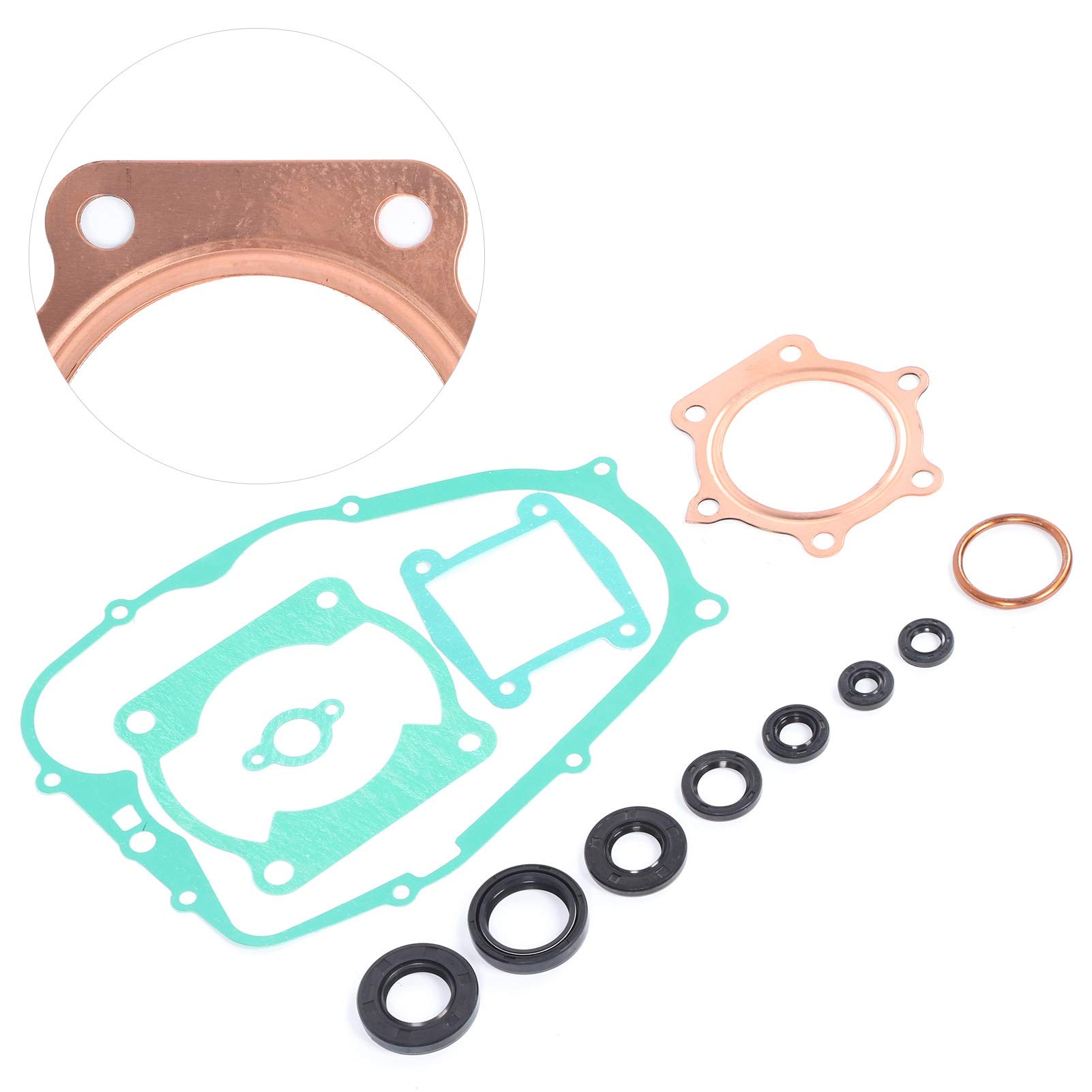 Juego completo de juntas de motor con sellos de aceite para Blaster 200 YFS200 1988-2006