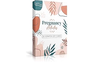 35 Fun Scratch-Off Activities for Expectant Moms: A Unique Pregnancy Keepsake and Gift