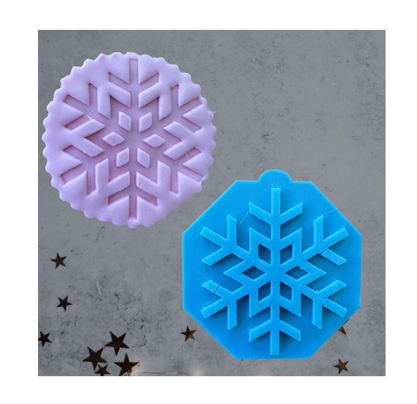 Christmas Snowflake Fondant Stamp Debosser (12cm)