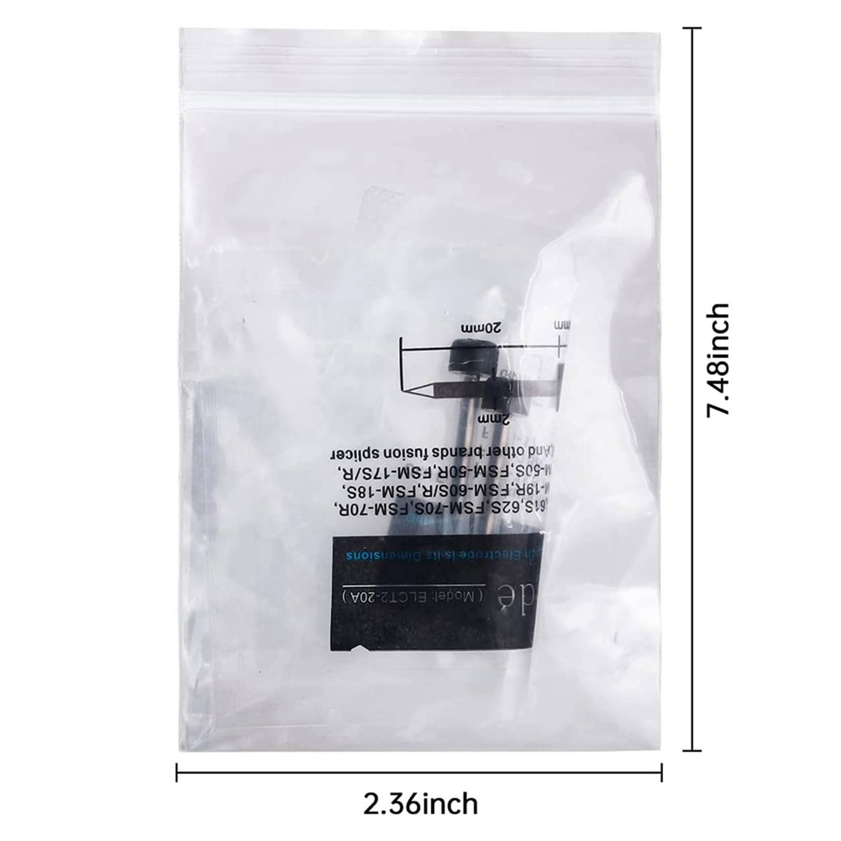 ÉPisseur de Tige D'électrode de Rechange en Fibre FSM-50S/60/61/62/70/80 de Soudage à Fibre Optique ÉPisseur de Fibre Outils D'électricien 10 Paires