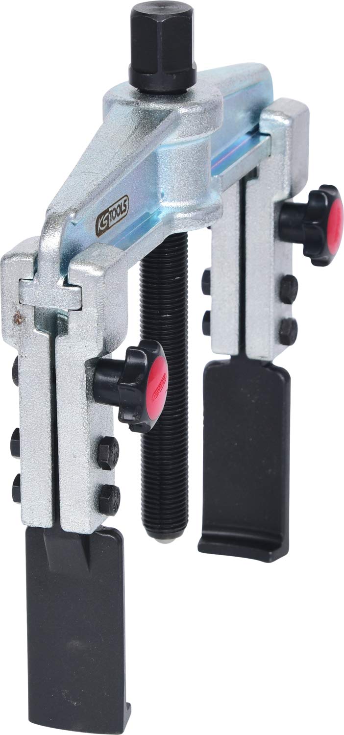 KS Tools 620.0015 Quick Adjustment Universal 2 arm Puller Set including Narrow and Extended Legs, 25-130 mm, 120 mm - Image 4