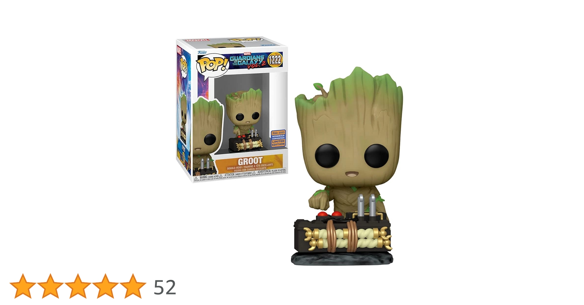 MARVEL - コミコン限定FUNKO POP! GOTG  3セット限定版　専用 Amazon.co.jp: 【Target 限定】Funko Pop! Jumbo 10