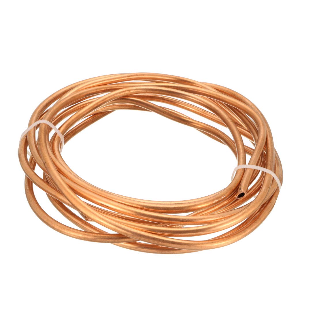uxcell Refrigeration Tubing, 5/32" OD x 1/8" ID x 9.8 Ft Soft Coil Copper Tubing
