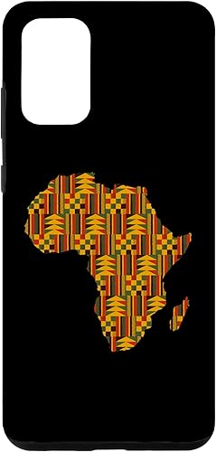 Miniatura 1 de Galaxy S20+ Kente African Pride Traditional Ethnic Pattern Africa Map Case