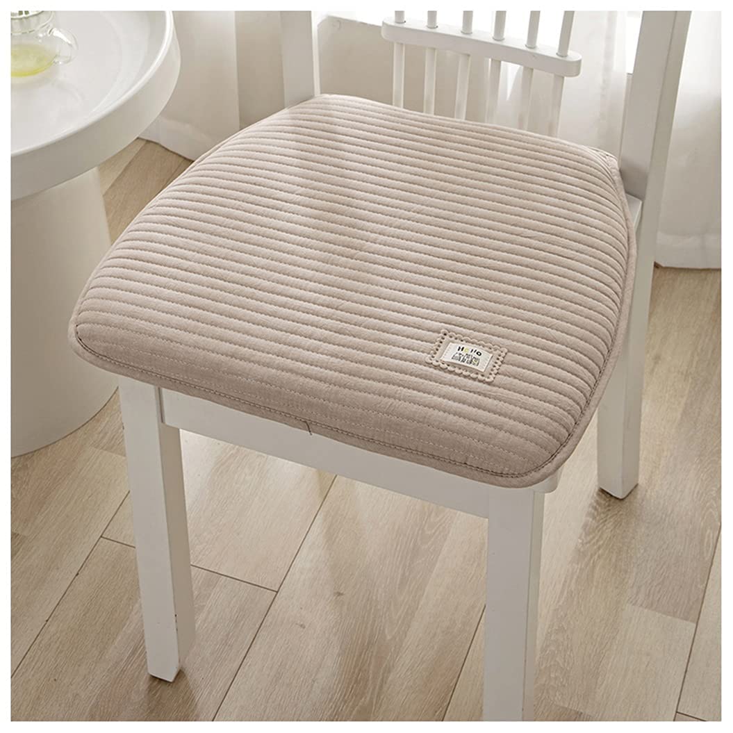 Coussins de chaise de cuisine antidérapants en forme de U confortables lot de 2 assises couleur Ca