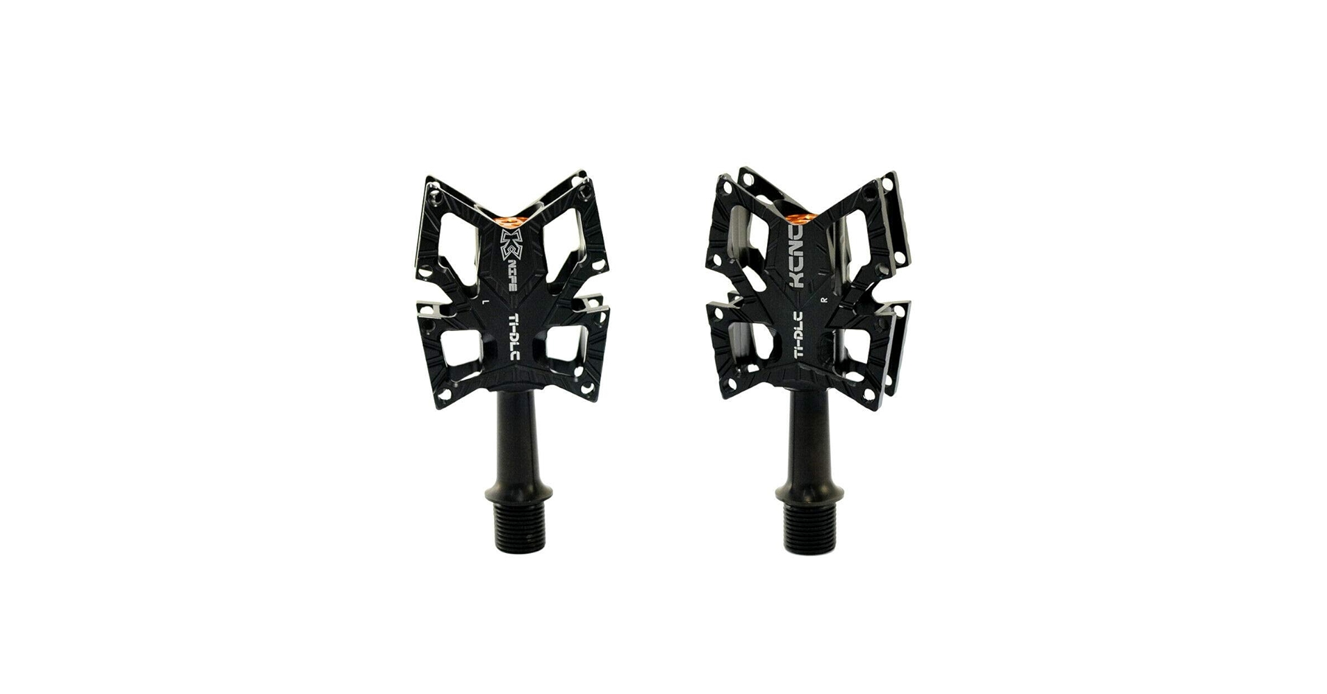 KCNC STEADY チタニウムスピンドル ペダル Amazon | KCNC KNIFE Titanium Spindle Road Platform Pedals