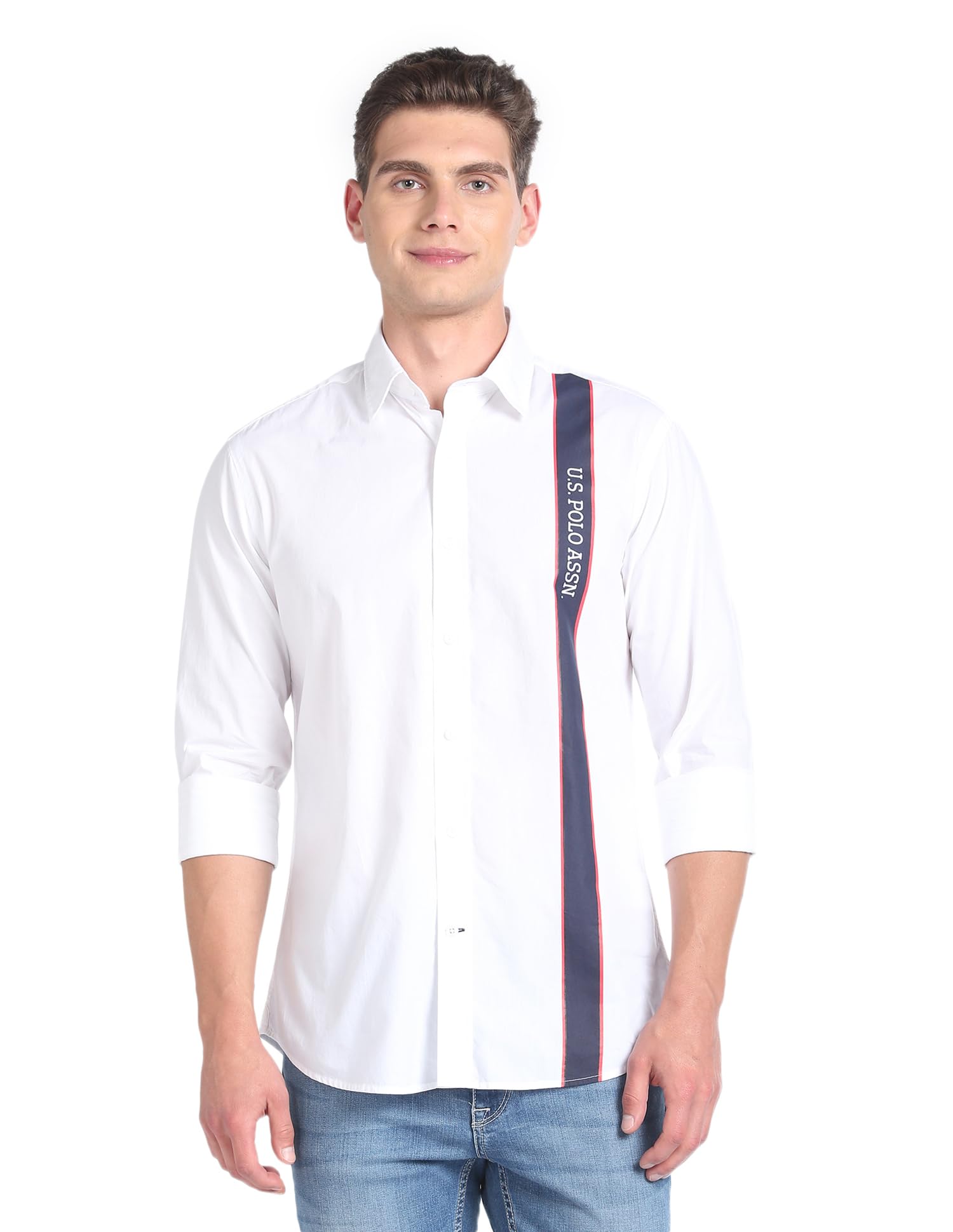 u.s. polo assn. Men's Cotton Regular Fit Shirt-picture-43