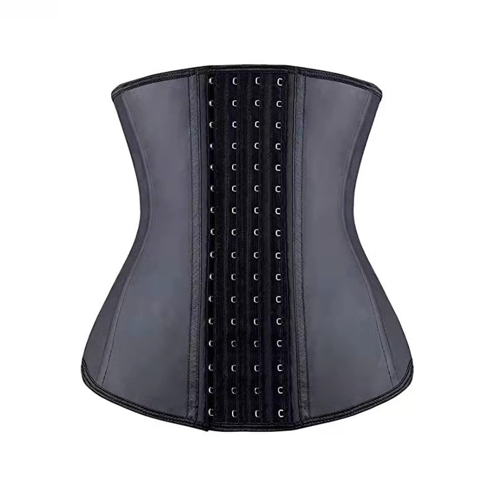 Schweißgürtel Taillengürtel Taillentrainer 9 Boneyan Light Laterat Latex 4 Gebrände Gummi Bauch Übung Beam Gürtel, Black 30cm M
