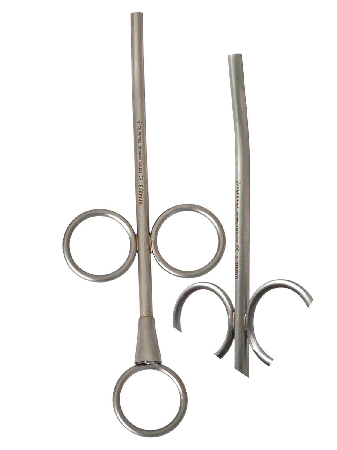 Dental Implant Synus Lift Bone Grafting Syringe 5mm & 6mm (Set of 2 Pcs) German Stainless Oral Dental Handpiece