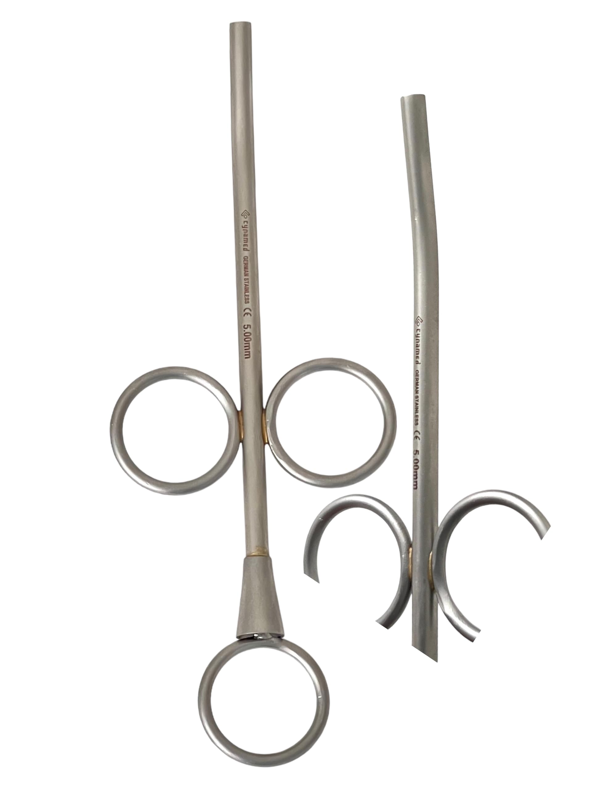 Dental Implant Synus Lift Bone Grafting Syringe 5mm & 6mm (Set of 2 Pcs) German Stainless Oral Dental Handpiece