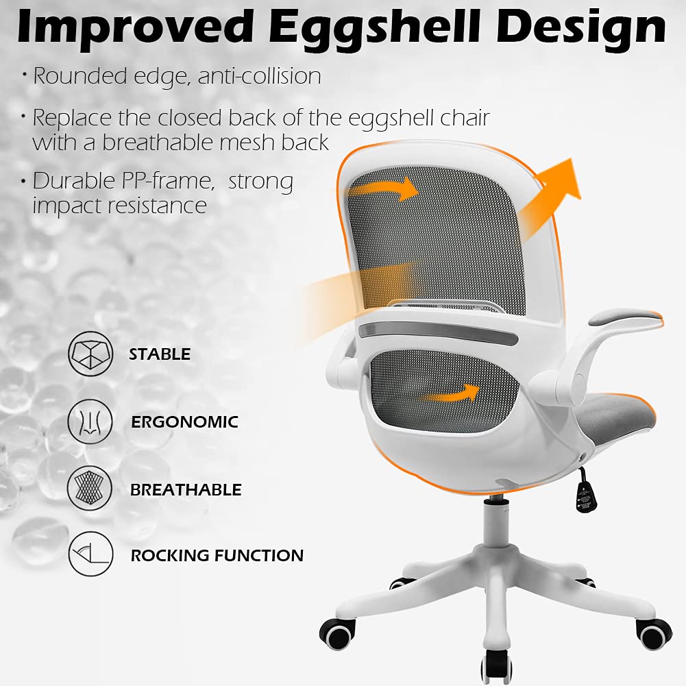 Buy Home Office Desk Chair Ergonomic Computer Chair with FlipUp