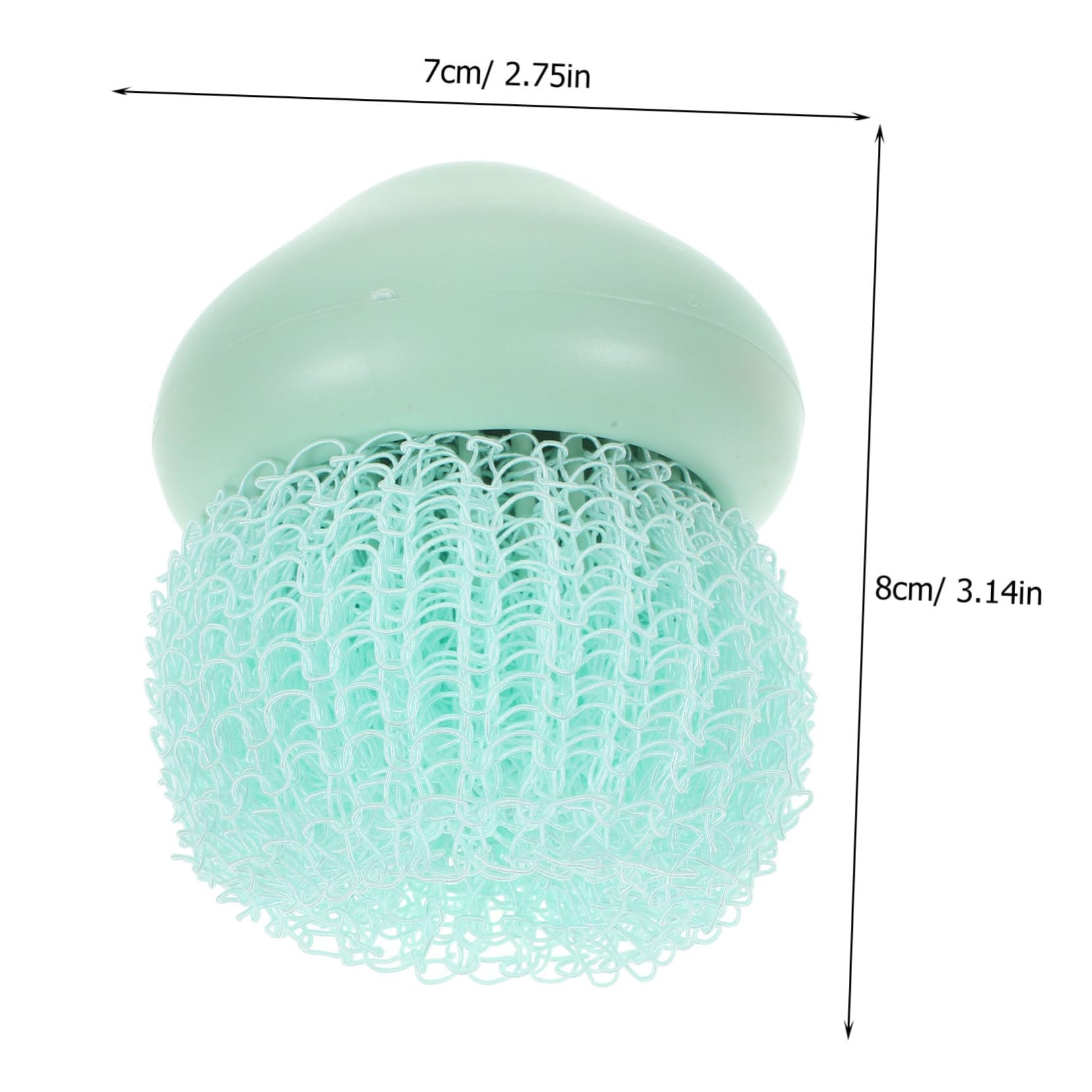 Ciieeo Kitchen Cleaning Brush Set Dish Brush Abs Nylon Bristles Dish Scrubber Replaceable Heads