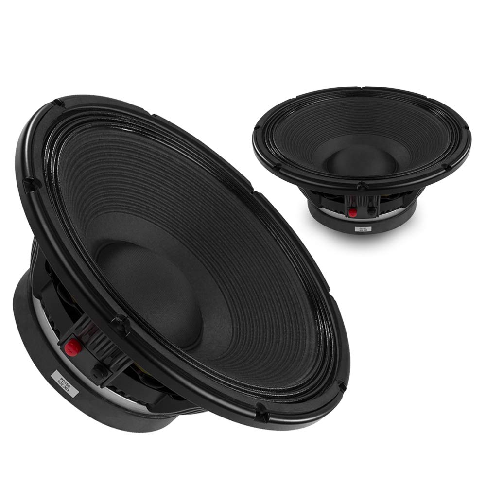 Buy Power Dynamics Pair 15" Speaker Driver PA Woofer Voice Coil Ferrite Chassis 8 Ohm 800w PD